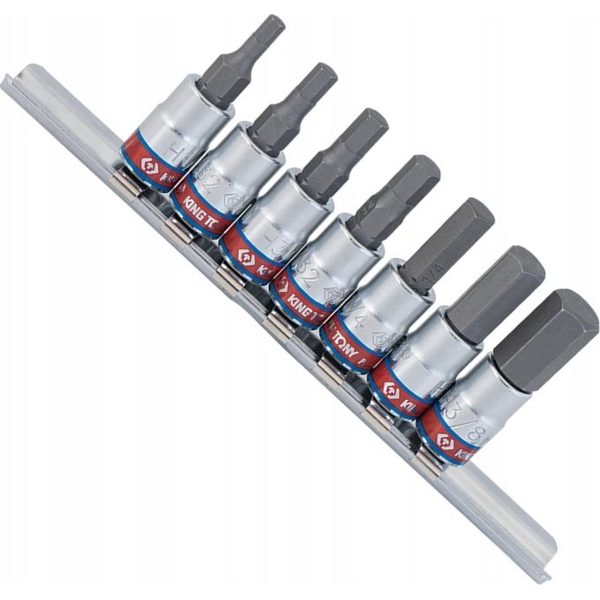  King Tony KT ALLEN KEYS 1/4" 7 pcs. 2035 H1/8" - H3/8".