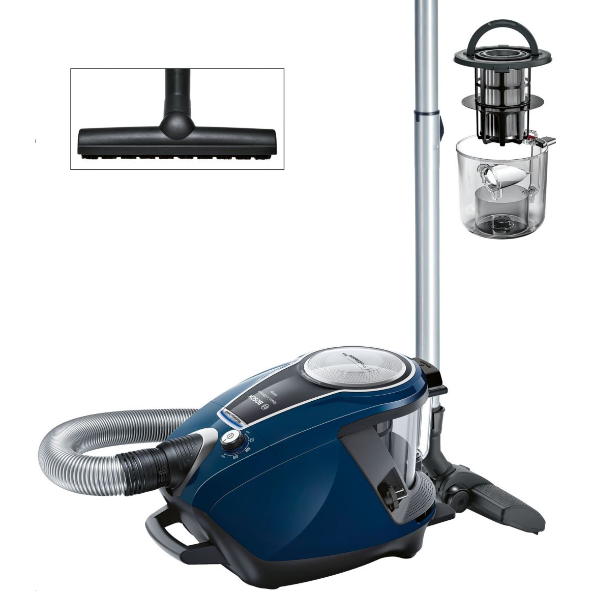 Bosch BGS7RCL vysávač 3 L Cylindrový vysávač Suchý 700 W Bezvreckové (BGS7RCL_)