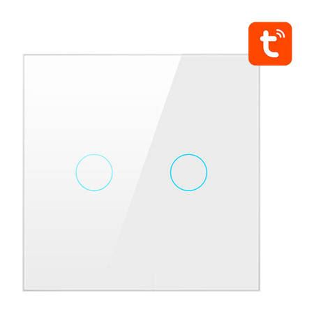 Avatto ZTS02-EU-W2 TUYA világításkapcsoló fehér (ZTS02-EU-W2)