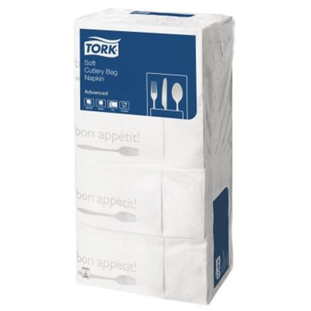 Tork Advanced Dinner Hajtogatott 3 rétegű szalvéta 40x40 cm (200 db/ csomag) (13662)