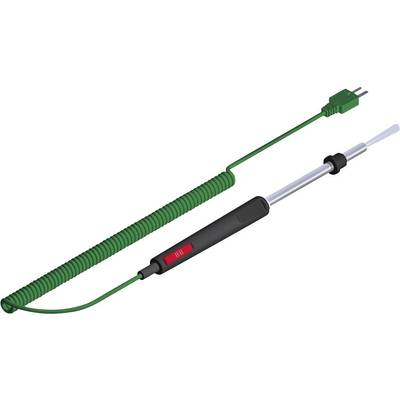 Felületi, tapintó hőmérséklet érzékelő K hőelemes csatlakozóval (NiCr-Ni) érzékelővel B & B Thermotechnik (0600 1083-70)