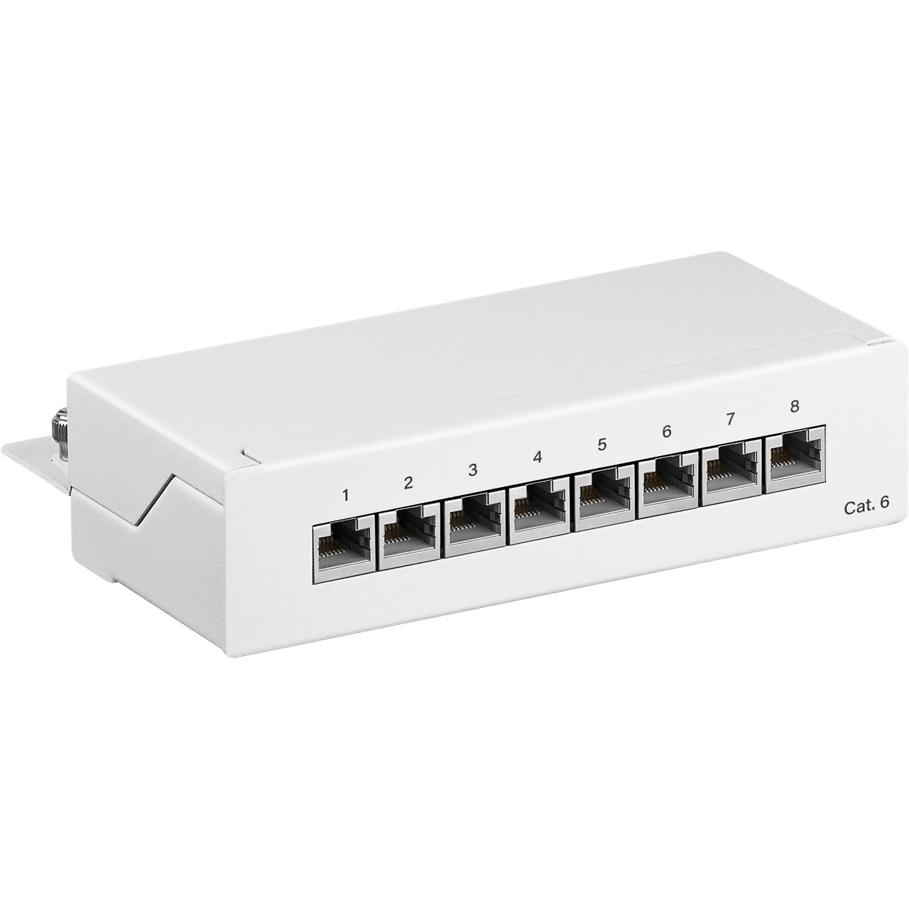 Goobay 62069 Asztali patch panel - 8 port (62069)