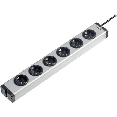 Hálózati elosztó, 6 részes, alu, Ehmann 0600x00062031 (0600x00062031)