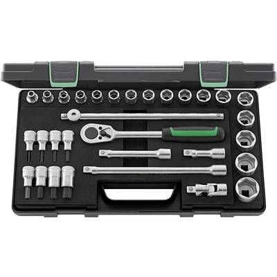 Stahlwille 52/54/25/6 KN (96031239) Dugókulcs készlet 1/2 (12,5 mm) 31 részes (96031239)