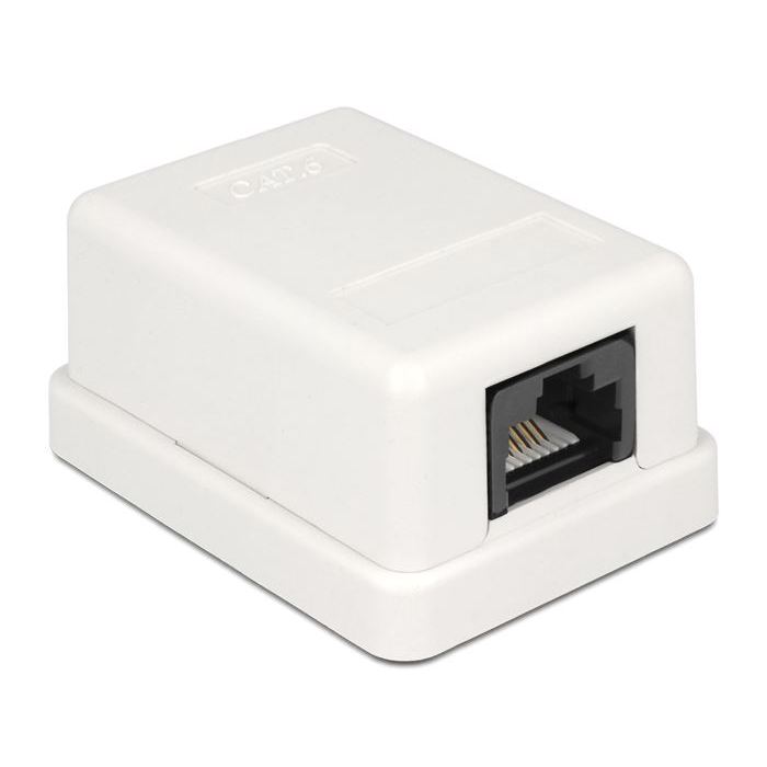 DeLock moduláris 1 portos fali kivezetés (86248) (delock86248)