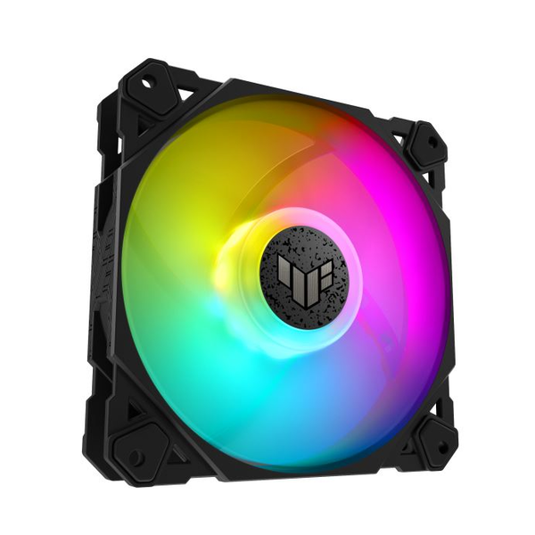 ASUS TUF Gaming TF120 ARGB Fan Computer behuizing Luchtkoeler 12 cm Zwart