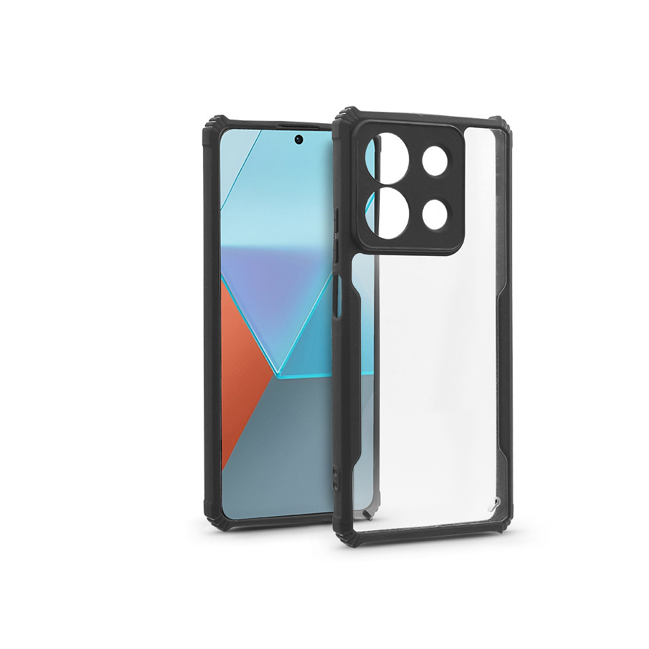 Xiaomi Redmi Note 13 Pro 5G/Poco X6 5G szilikon hátlap - Anti-Drop - fekete (HF277931)