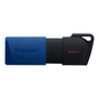 USB Flash памет Kingston 64GB USB3.2 Gen 1 DataTraveler Exodia M (Black + Blue)