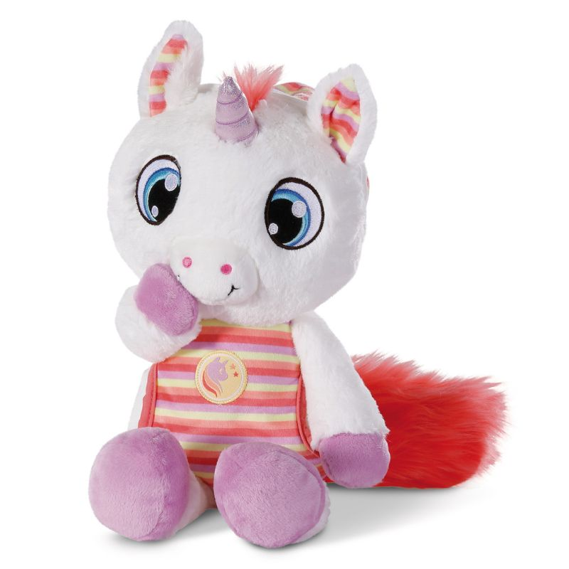Nici Myala unikornis plüss figura hálósapkával - 22 cm (48884)
