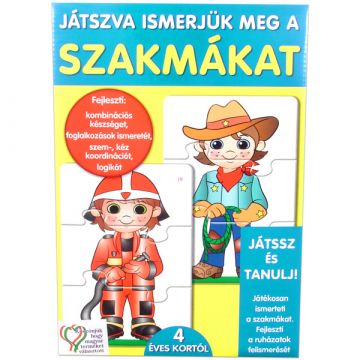 Ajándék: Játszva ismerjük meg a szakmákat (636)