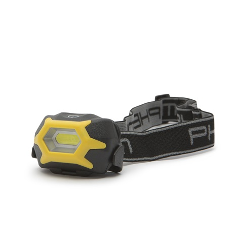 Fejlámpa Phenom COB LED 3x AAA 120 lumen állítható, mosható fejpánt