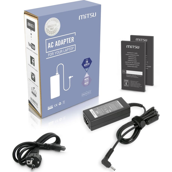 Síťový adaptér Mitsu 19v 1.75a (4.0x1.35) pro Asus