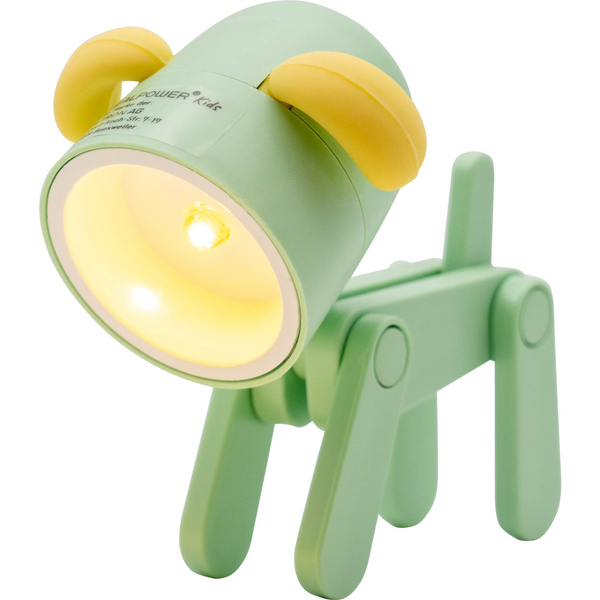RealPower LED-Tier Taschenlampe Green dog