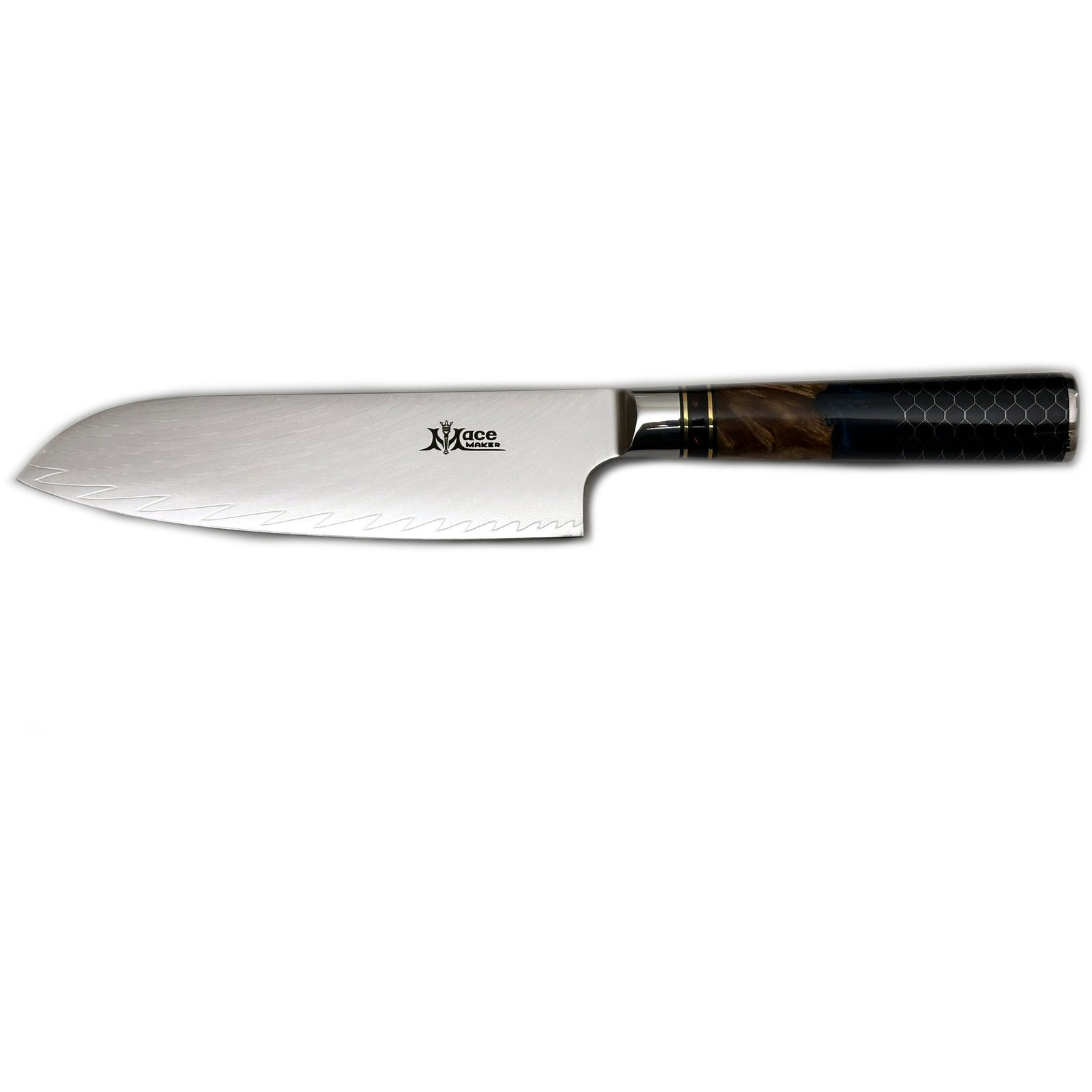 MaceMaker VERONA SANTOKU SanMai damaszkuszi konyhakés (8594176645773)