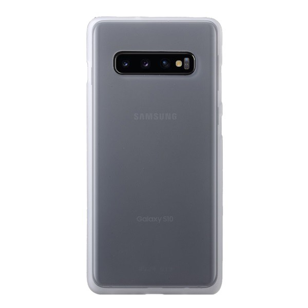 Szilikon telefonvédő (matt) ÁTLÁTSZÓ [Samsung Galaxy S10 (SM-G973)] (5996457851232)