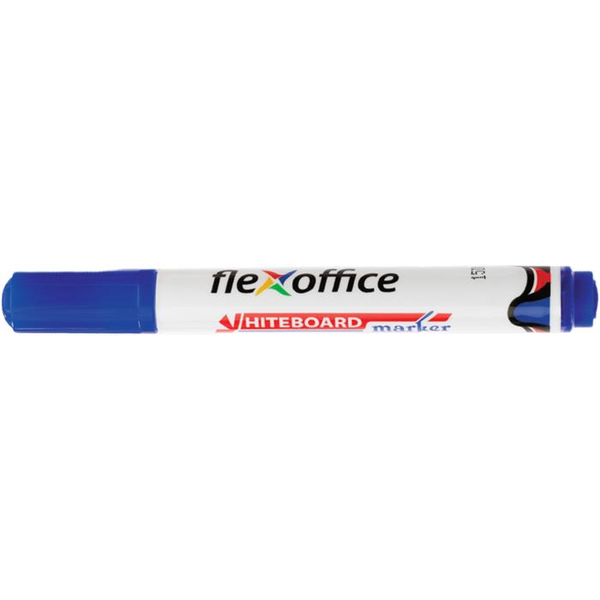 Flexoffice WB03 2,5 mm Táblamarker - Kék (12 db/csomag)