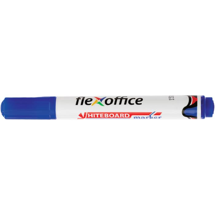 Flexoffice WB03 2,5 mm Táblamarker - Kék (12 db/csomag) (FO-WB03BLUE)