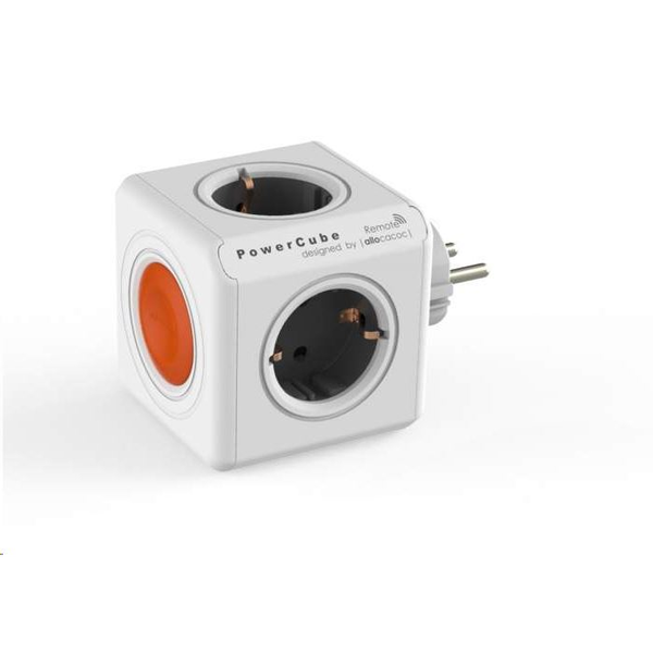 Allocacoc PowerCube Original Remote SINGLE fehér-narancs  (1511/EUORRM)
