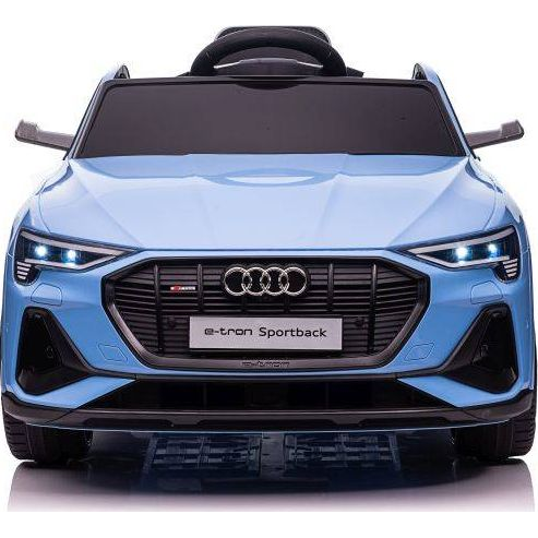 Audi E- Tron QLS-6688 Elektromos Kisautó 9057 - 12 V, 2.4 GHz, Szülői Távirányítóval, Nyitható Ajtóval, EVA Kerekekkel, Kék