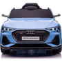 Audi E- Tron QLS-6688 Elektromos Kisautó 9057 - 12 V, 2.4 GHz, Szülői Távirányítóval, Nyitható Ajtóval, EVA Kerekekkel, Kék