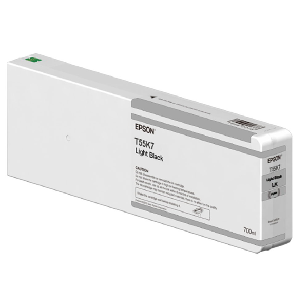 Epson T55K700 blækpatron 1 stk Original Lys sort