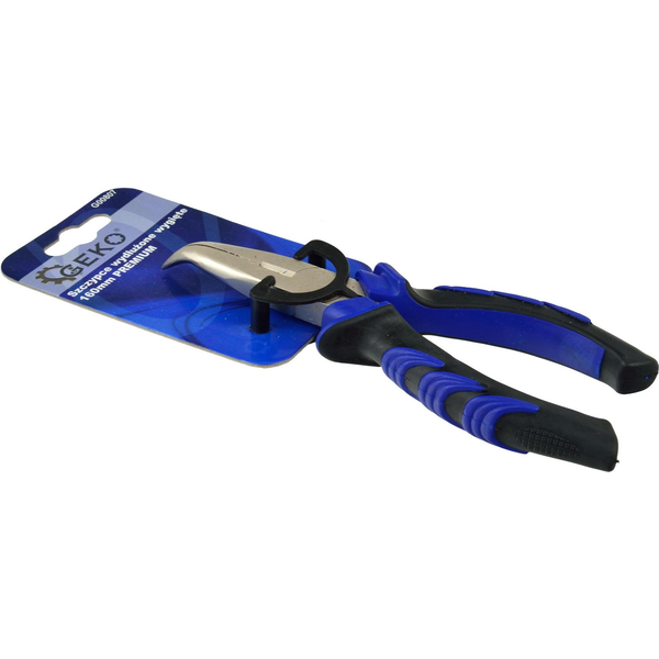  Geko szczypce wydłużone wygięte 160mm premium (G00807)