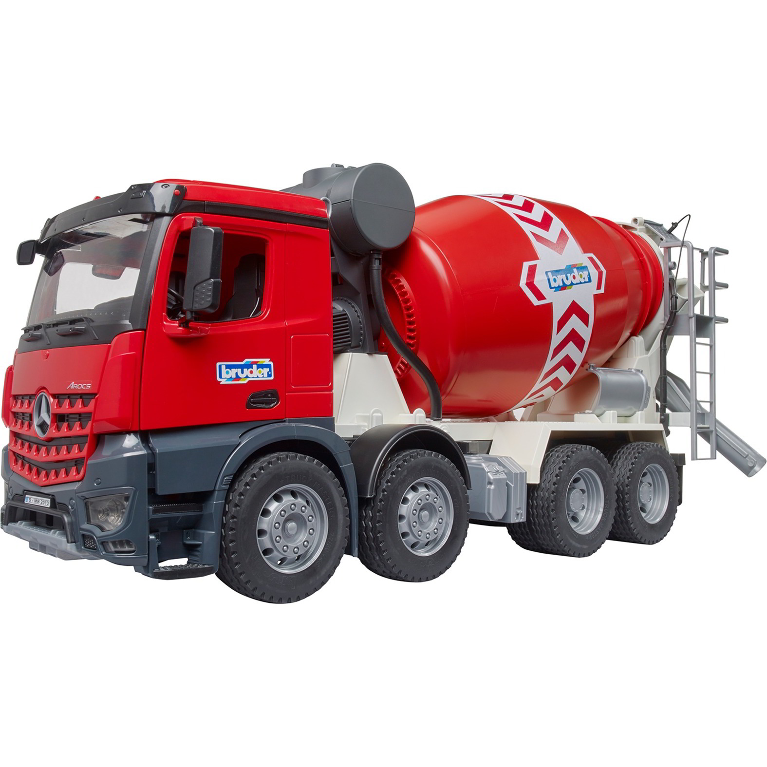 Bruder Mercedes Benz Arocs betonkeverő autó - Piros (03655)