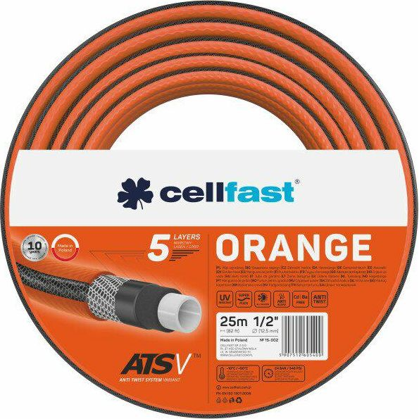 Cellfast Orange ATSV 3/4" 15m-es Kerti Tömlő (15-025)