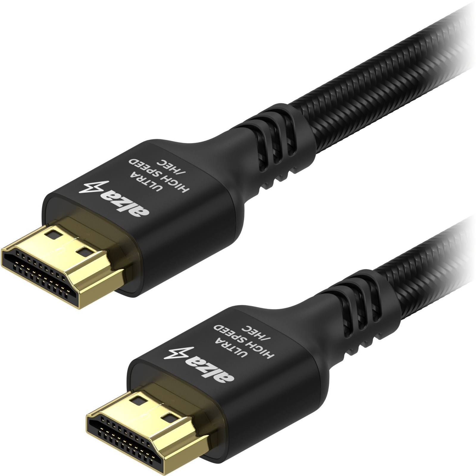 AlzaPower AluCore Premium HDMI 2.1 High Speed 8K 1.5m fekete (APW-CBHD21N015B)