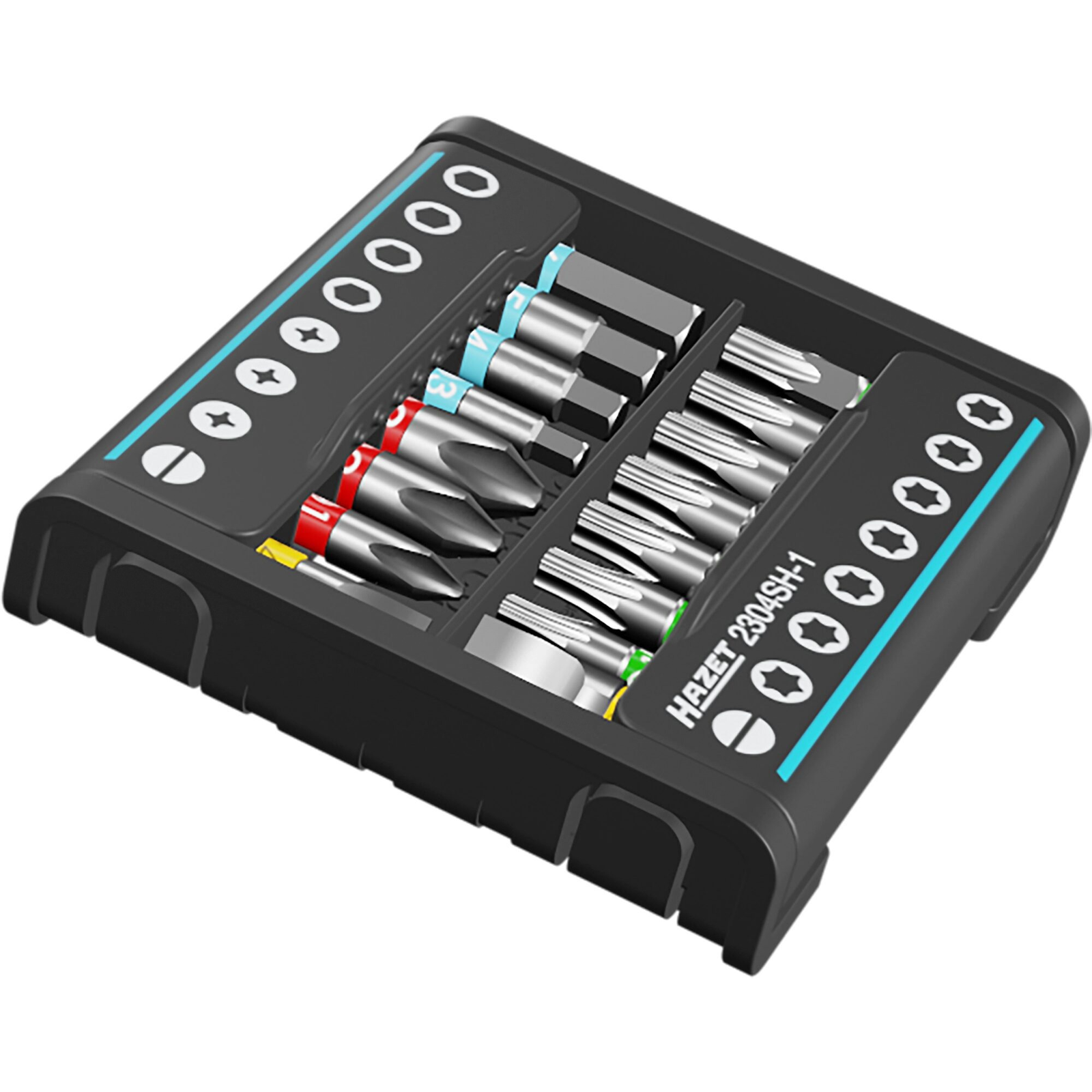 Hazet 2304SH-1 SmartHolder Bitkészlet (16 db / csomag) (2304SH-1)