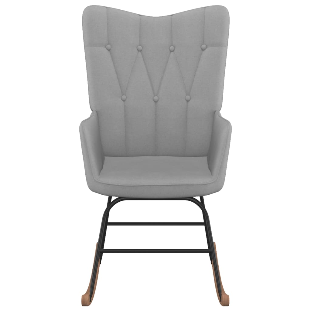 világosszürke szövet hintaszék (327611)