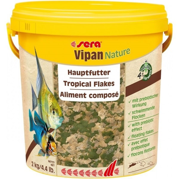 Sera Vipan Nature akvárium haltáp haleledel 10000ml (2kg)