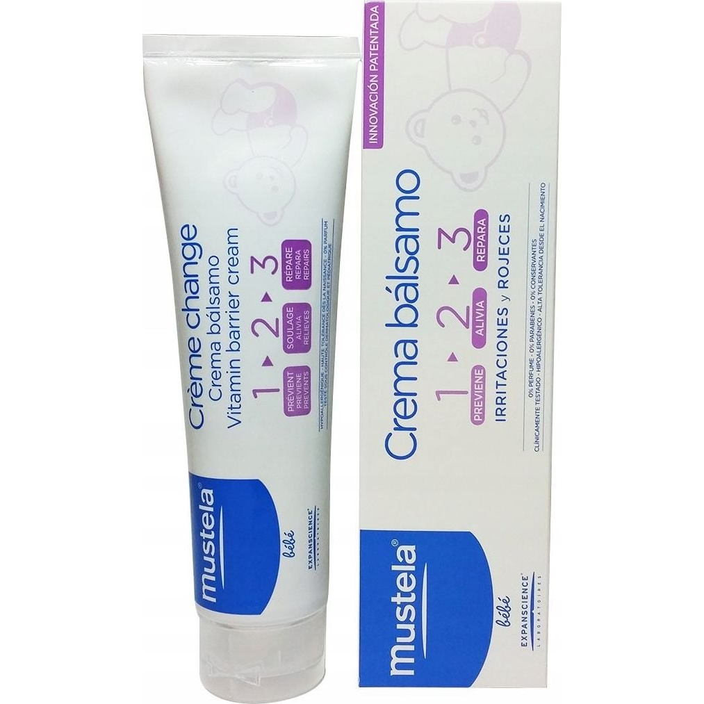 MUSTELA Krém proti opruzeninám při přebalování 150 ml (48445)