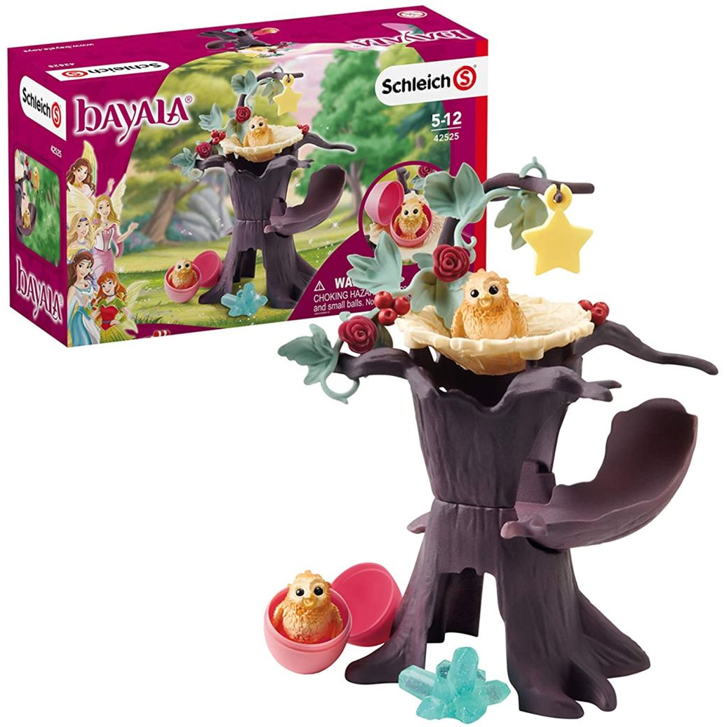 Schleich bagolycsibék fészekben (42525) (sch42525)