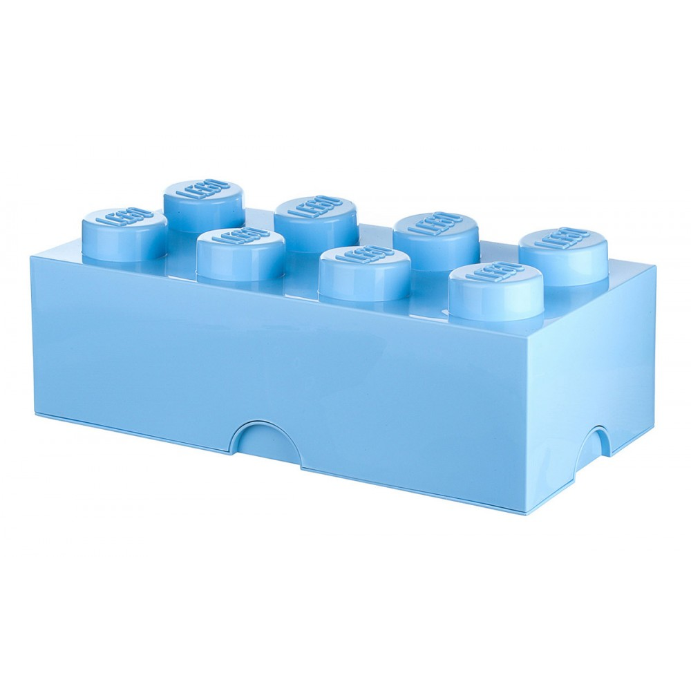 LEGO Storage Brick 8 Tárolódoboz 25x50cm - Kék (40041736)