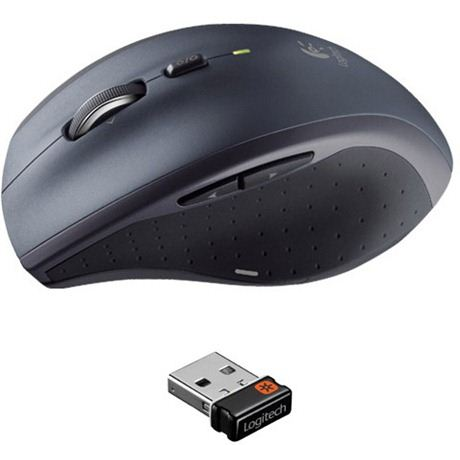 Logitech M705 Marathon vezeték nélküli egér sötétszürke (910-001950)