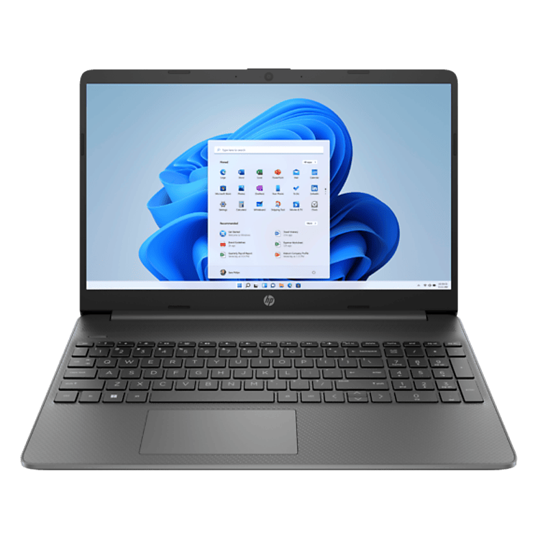 HP 15s-fq5113nh Laptop Win 11 Home szürke (8F644EA) (8F644EA)