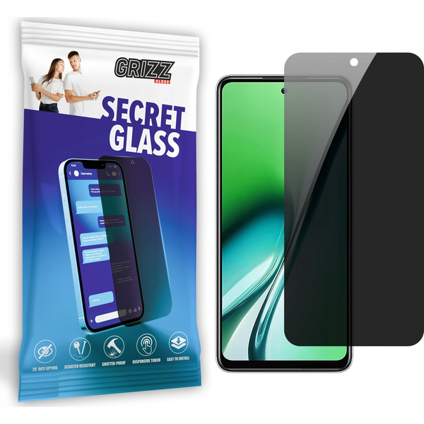 GrizzGlass Szkło prywatyzujące GrizzGlass SecretGlass do Itel RS4