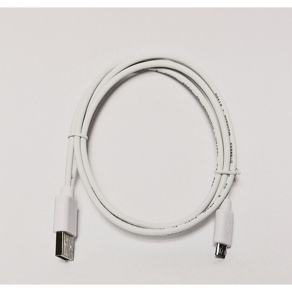 Cablu de date, Hama, Micro USB, 1 m, Alb