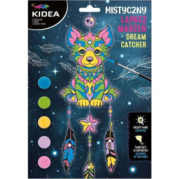 Kidea Sötétben Világító Álomfogó - Misztikus (LMSCMYKA)
