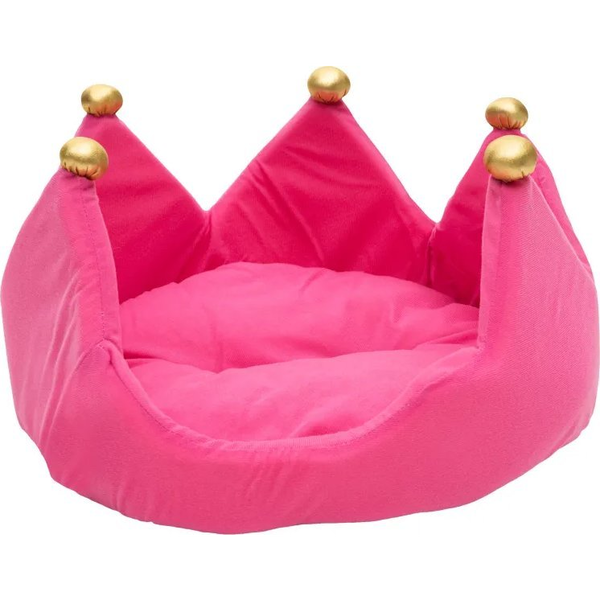  Barbo Toys Paw Love - Kronehundeseng - Valdemar (55 x 42 x 33 cm) - Lyserød