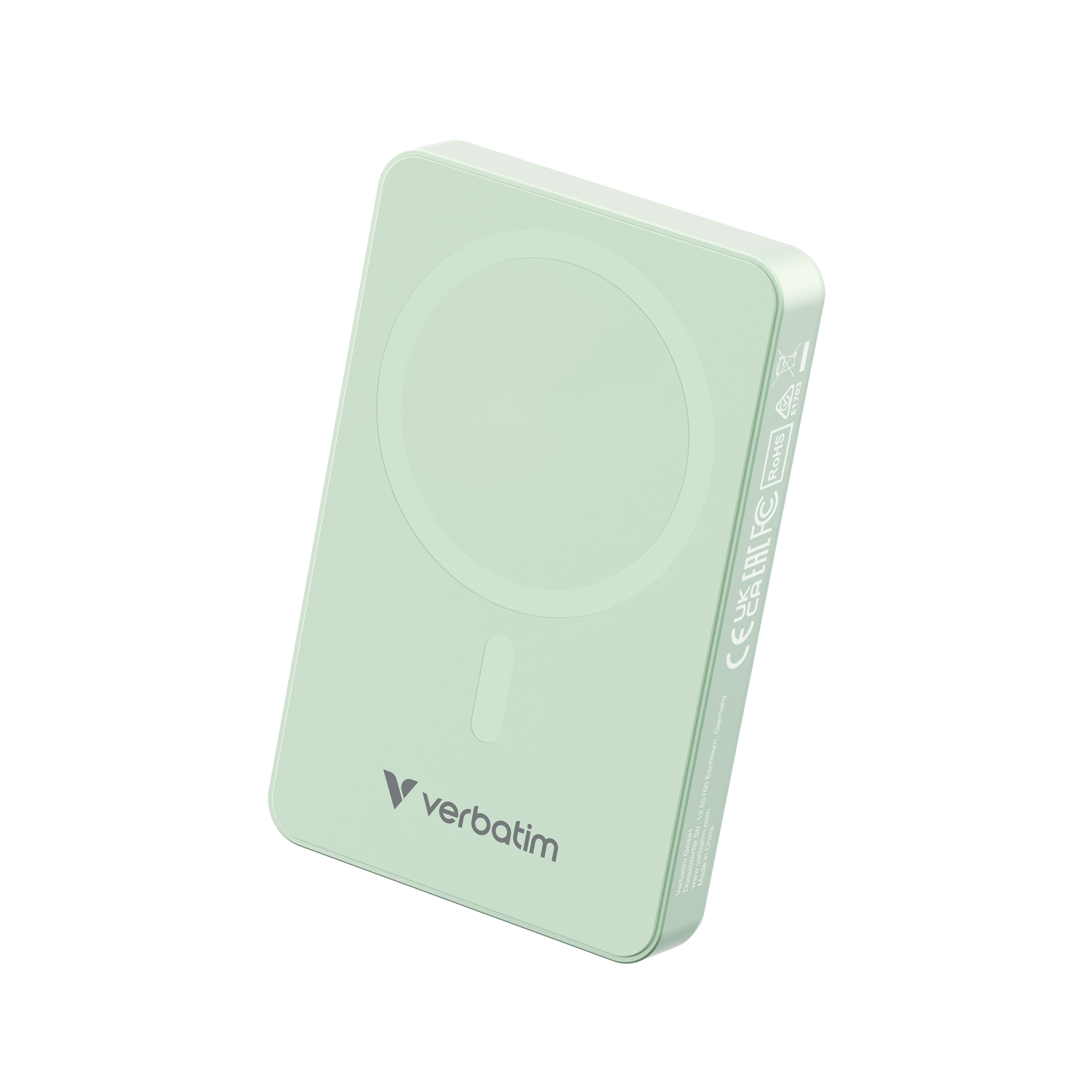 Verbatim 32228 Essential MagSafe Wireless Power Bank 10000mAh 20W - Zöld (32228)