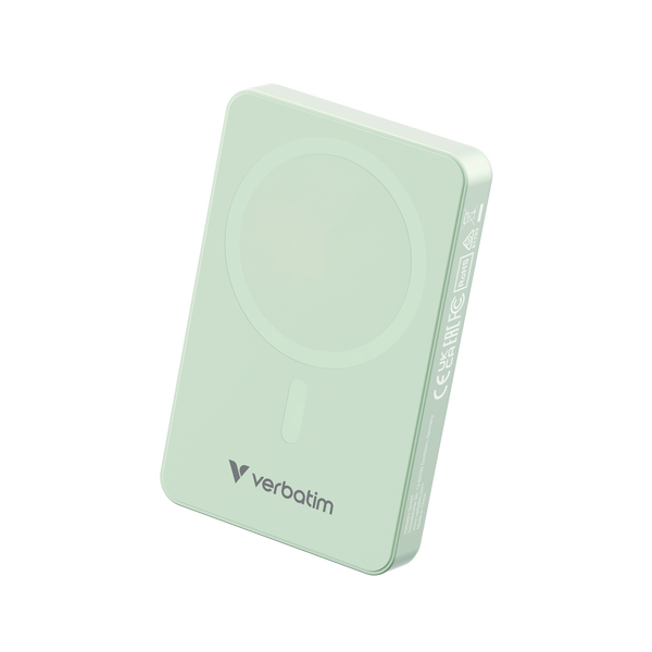Verbatim Charge 'n' Go Essentials 10000 mAh Carica wireless Verde