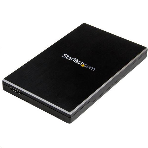 StarTech.com S251BMU313 contenitore di unità di archiviazione Box esterno HDD/SSD Nero 2.5"