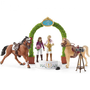 Комплект фигурки Schleich, Horse Club, Приятелска езда