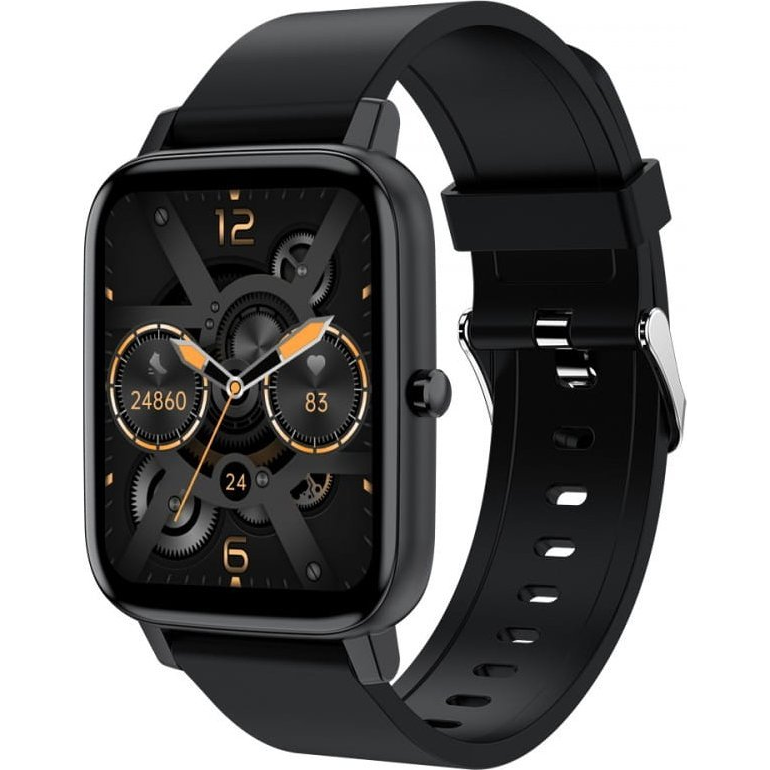 Maxcom Aurum Pro FW55 IP67 Okosóra Pulzusmérővel, Fekete (FW55BLACK)