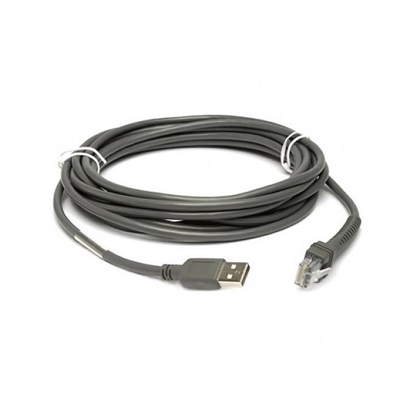 Zebra vonalkód olvasó adatkábel USB 5m (CBA-U51-S16ZAR) (CBA-U51-S16ZAR)