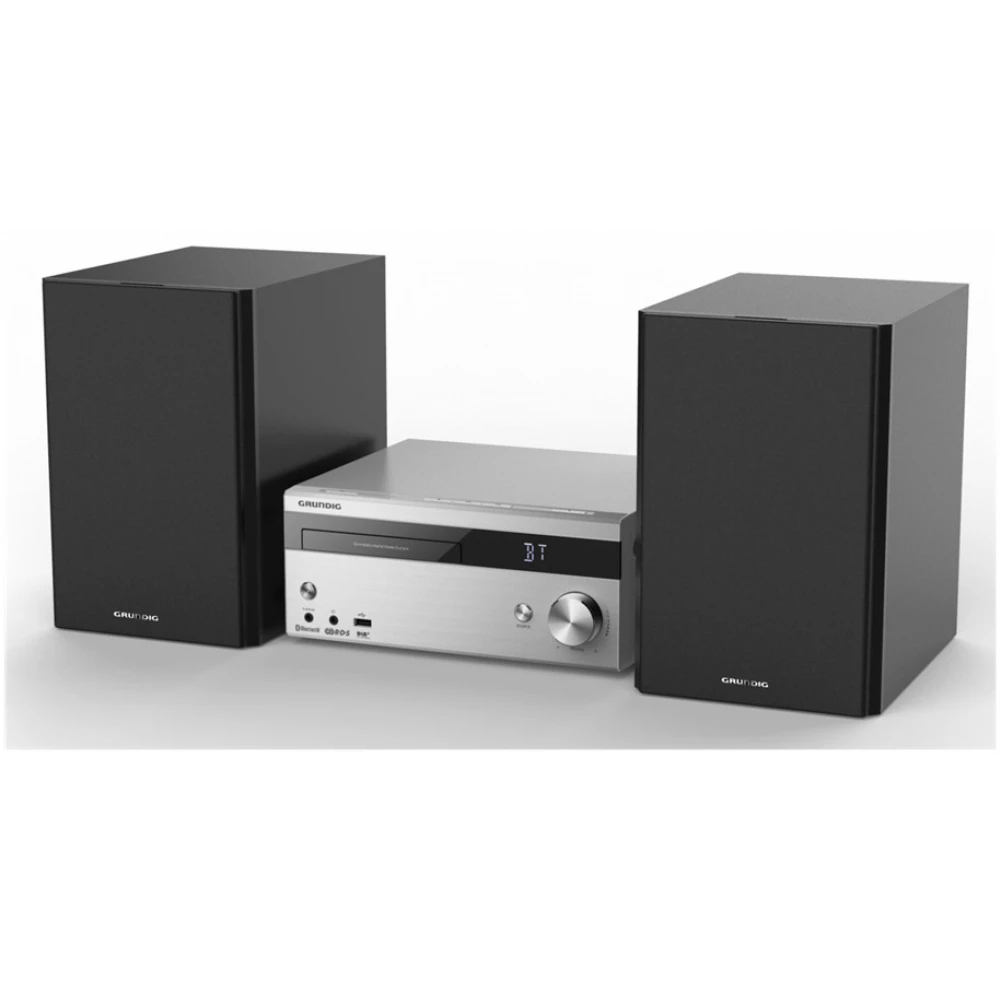 Grundig CMS 4000 Mikro HiFi rendszer - Fekete/Ezüst (GLR7641)