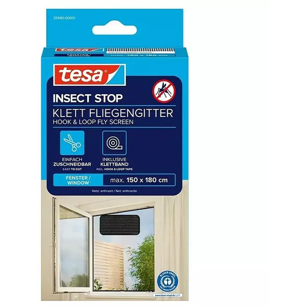 Tesa Insect stop Standard 1,5mx1,8m anthr. 55680