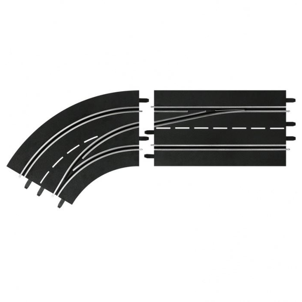 Carrera DIGITAL 132/124 - 30363 kanyarban előzés elem (bal-belső ív) (GCD3032)